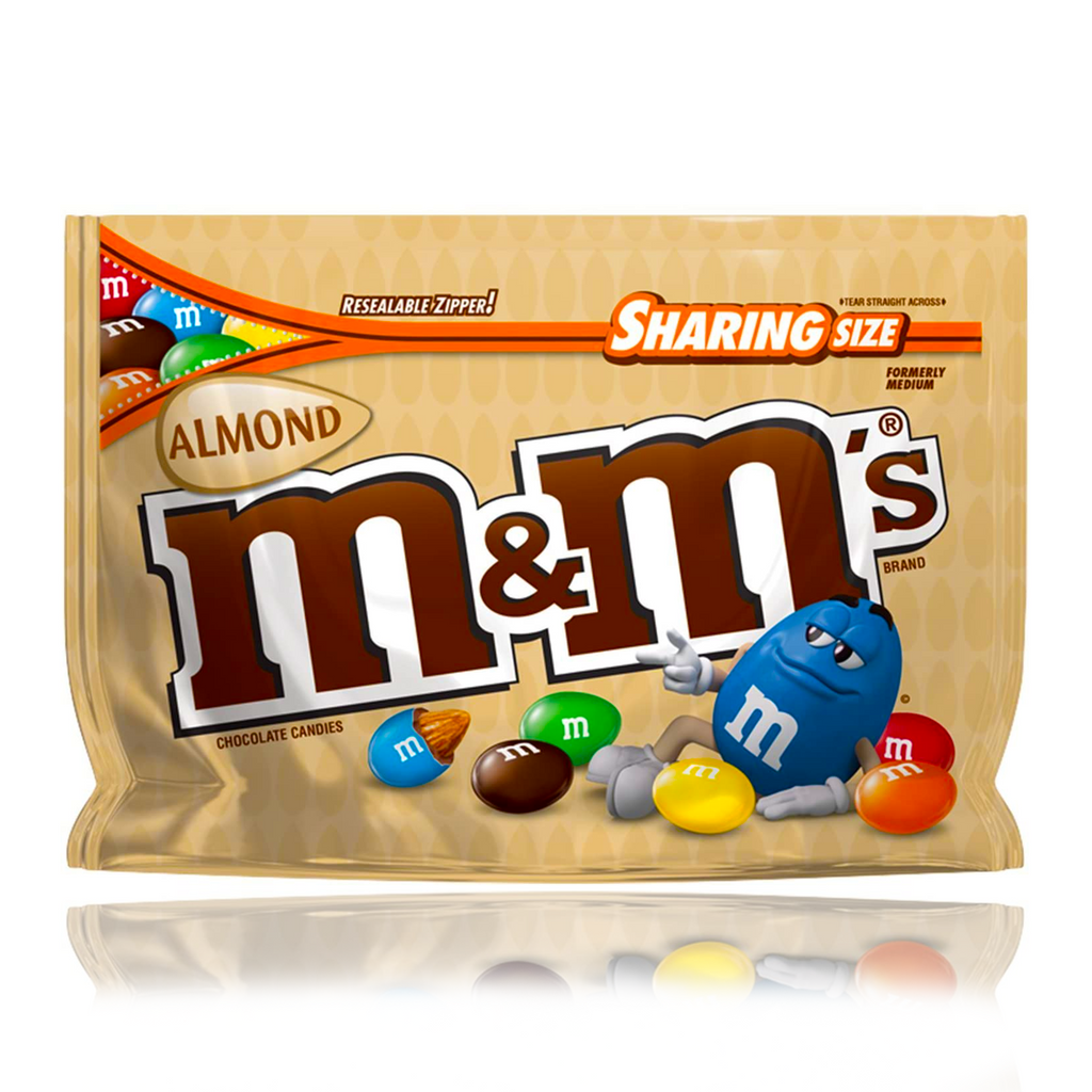 M&M's Almond Resealable Share 263g - DATED