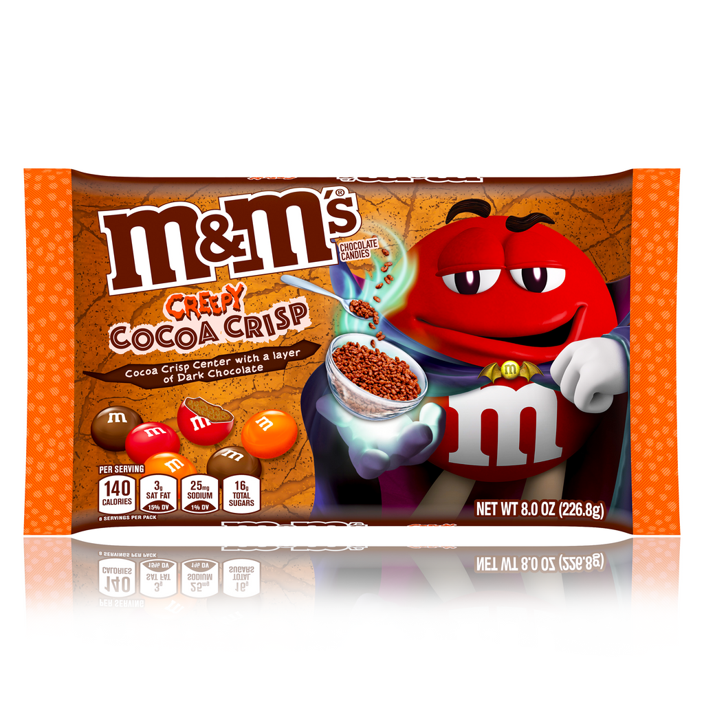 M&M's Creepy Cocoa Crisp Bag 226g