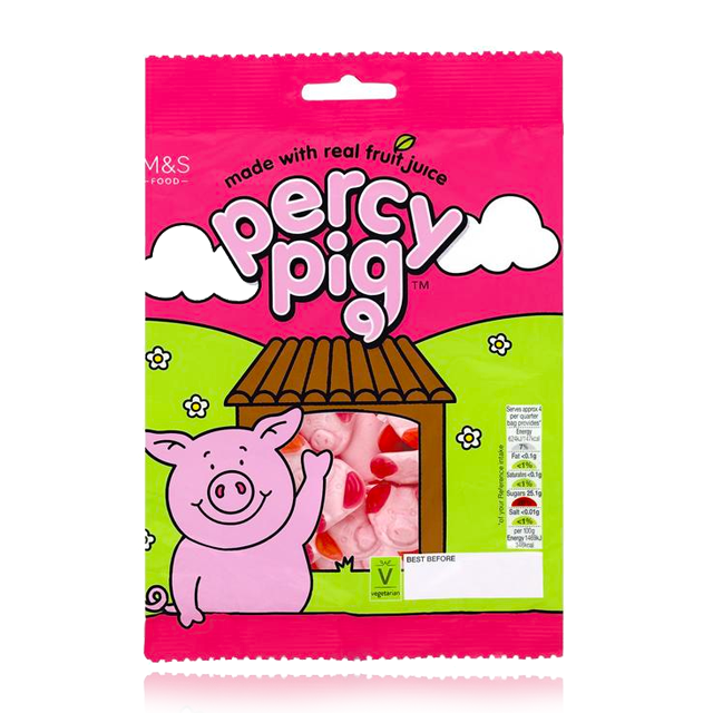 Marks & Spencer Percy Pigs Candy Range United Sweets