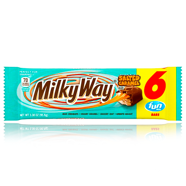 Milky Way Salted Caramel 6 Bar Fun Size