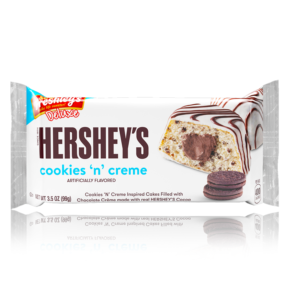 Mrs Freshley's Hershey's Cookies n Creme Cakes 2 Pack 99g