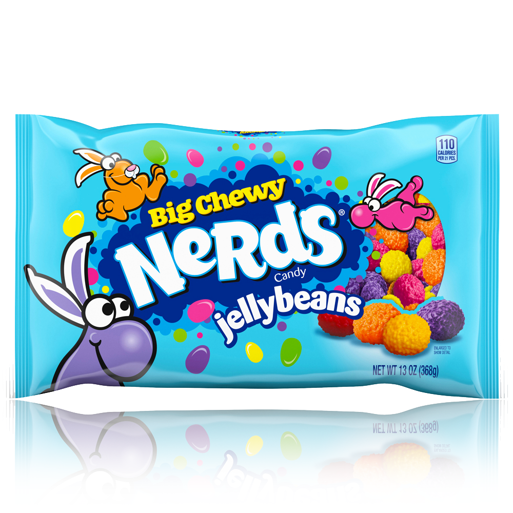 Nerds Big Chewy Jelly Beans Bag 368g