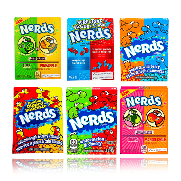 Nerds Candy Boxes Assorted Flavours