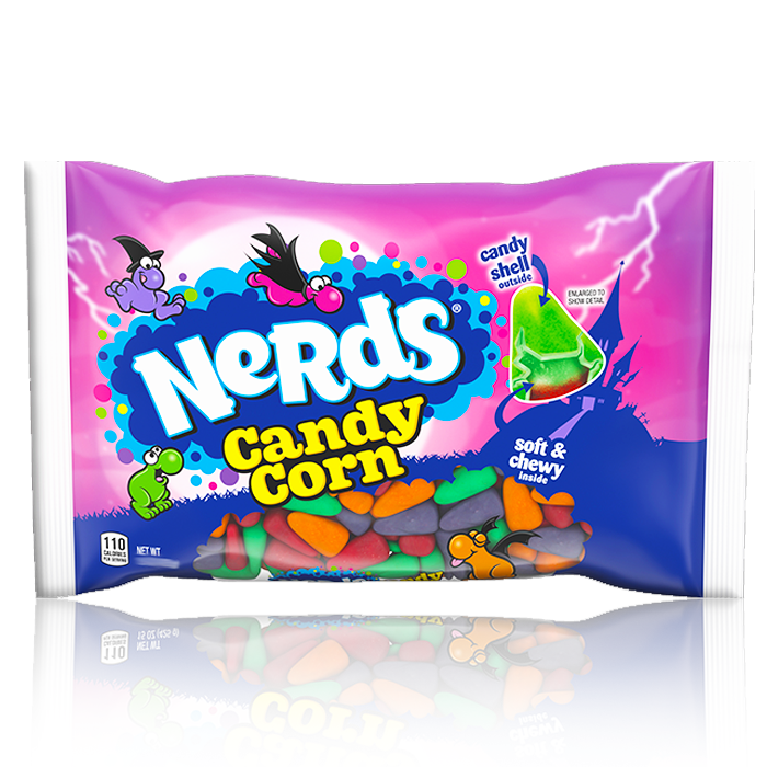 Nerds Candy Corn  Halloween Limited Edition Bag 227G - Damaged