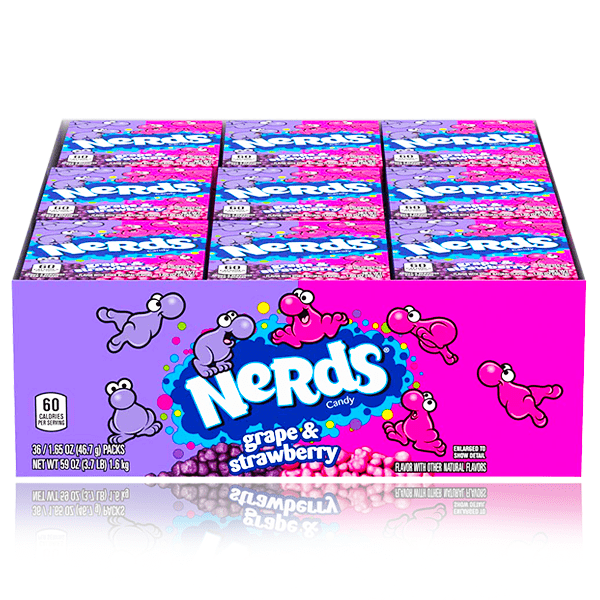 Nerds Gotta Have Grape & Seriously Strawberry 46.7g 36 Pack