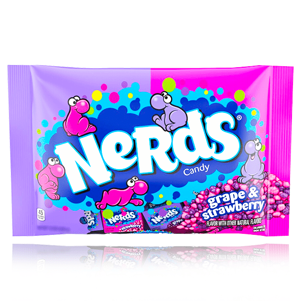 Nerds Gotta Have Grape & Seriously Strawberry Mini Boxes Bag 255g