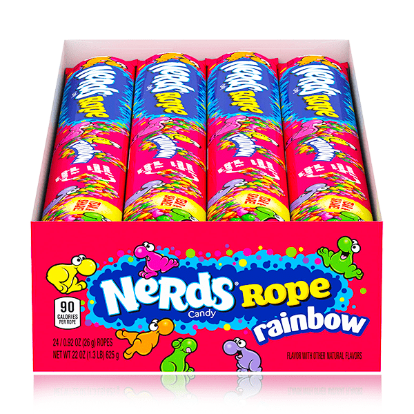 Nerds Rope Rainbow 24 Pack