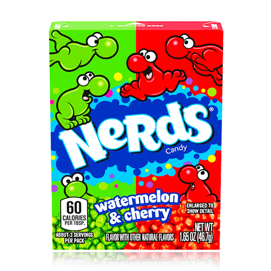 Nerds Cherry & Watermelon 46g - Dated