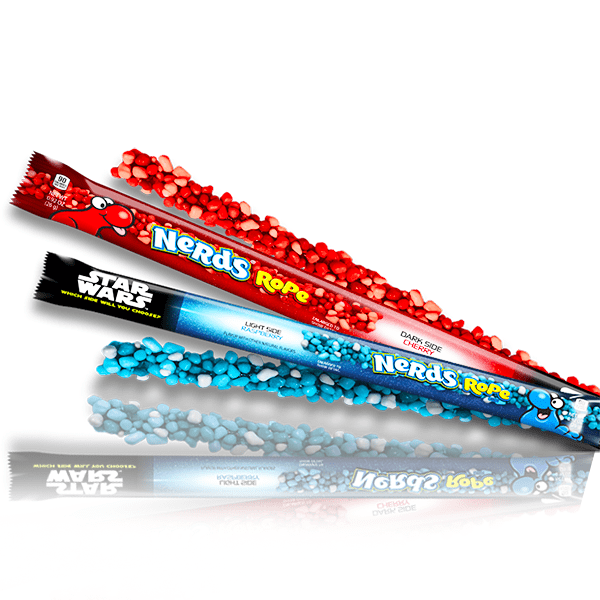 Nerds Rope Star Wars Light Side Raspberry & Dark Side Cherry Limited Edition