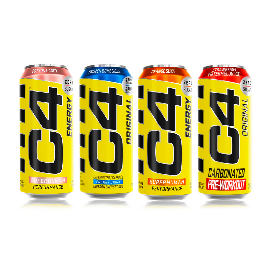 C4 Sugar Free Energy Drink Can Assorted Flavours