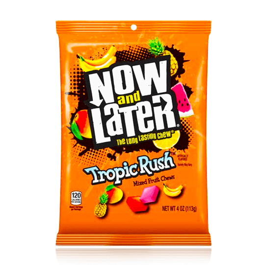 Now & Later Original Tropical Rush Peg Bag 113g