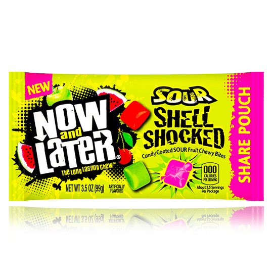 Now & Later Sour Shell Shocked 99g