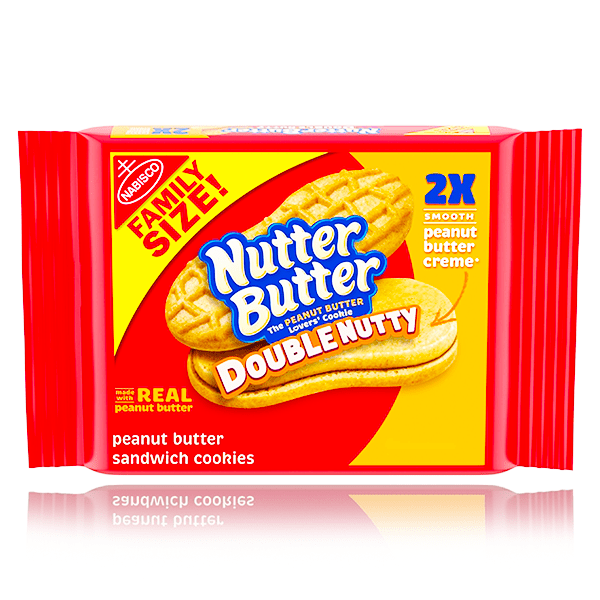 Nutter Butter Double Nutty Cookies Family Size 432g