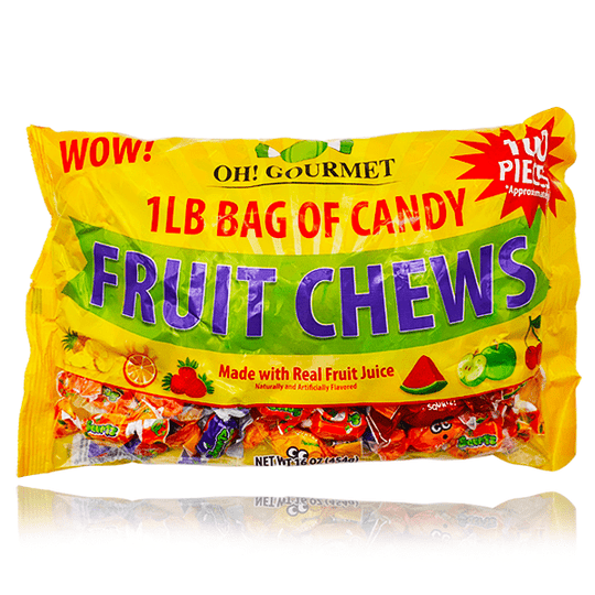 Oh Gourmet Fruit Chews 454g