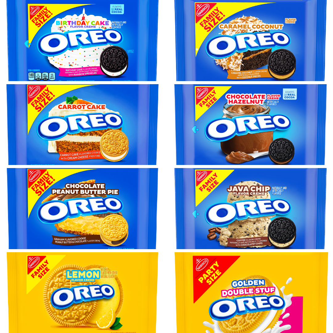 Orea Types Oreo Cookies Assorted Flavours & Sizes – United Sweets
