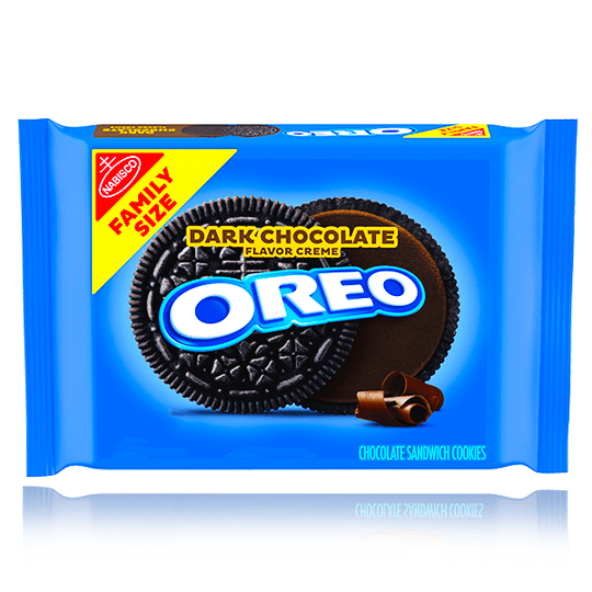 Oreo Dark Chocolate Creme Family Size 482g