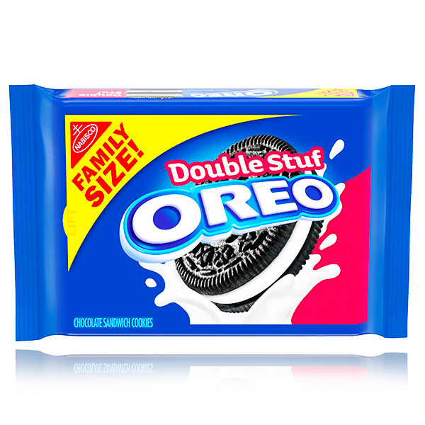 Oreo Double Stuf Family Size 566g