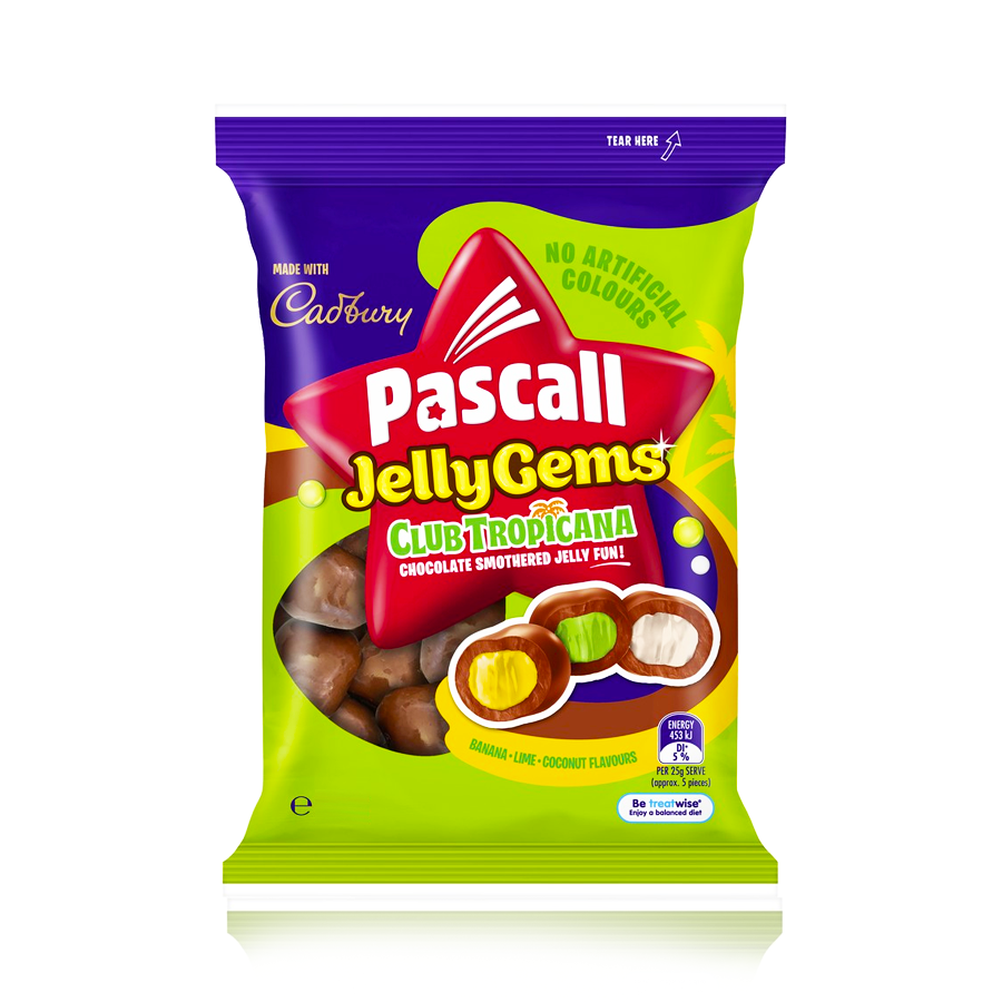 Pascall Jelly Gems Tropicana Limited Edition 110g – United Sweets