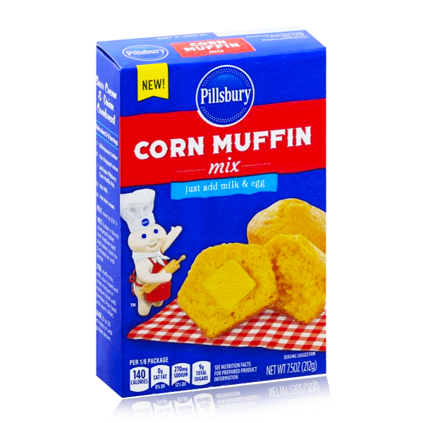 Pilsbury Corn Muffin Mix 212g