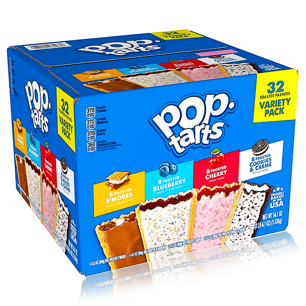 Poptarts Variety Pack 32 Pack