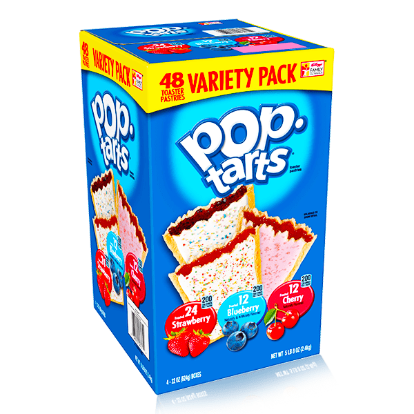 Poptarts Variety Pack 48 Pack