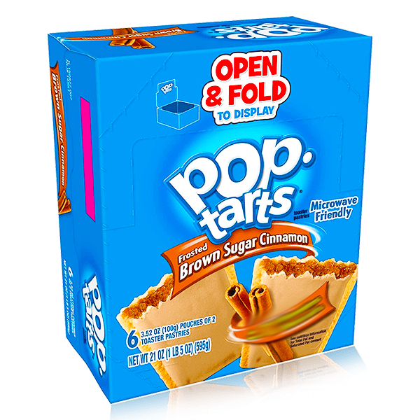 Poptarts Frosted Brown Sugar Cinnamon 6 Pack