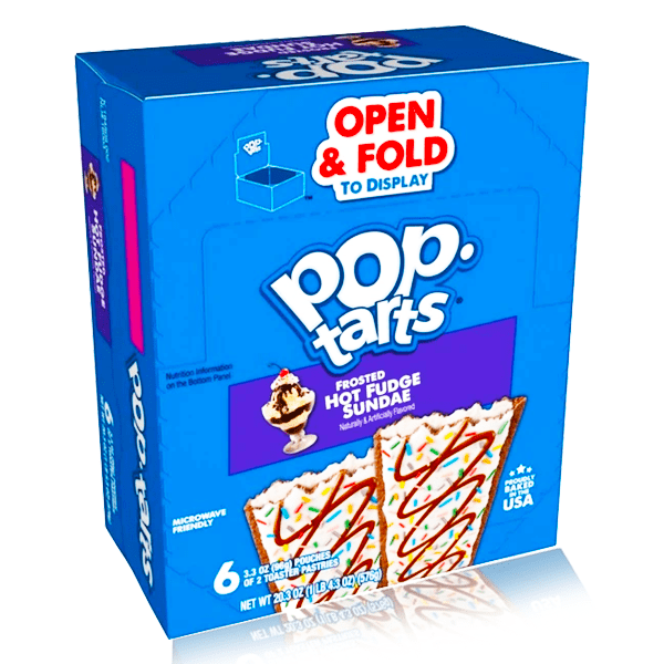 Poptarts Frosted Hot Fudge Sundae 6 Pack (BB: 19/03/24)