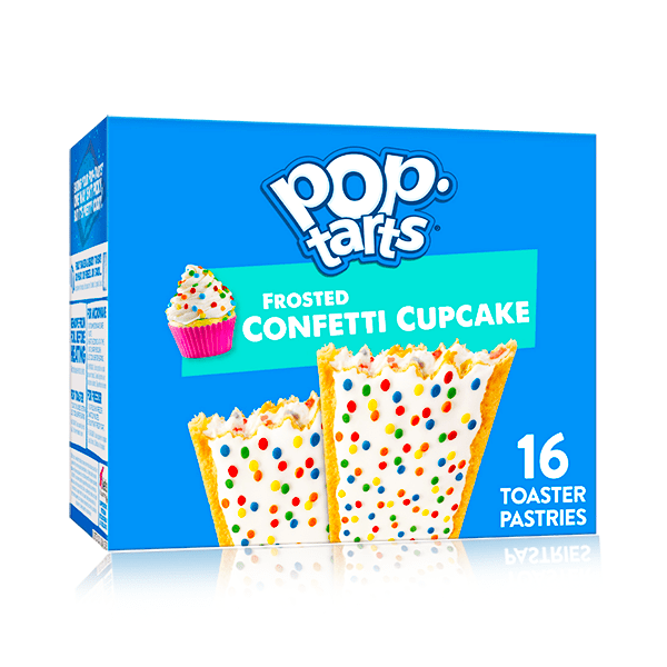 Poptarts Frosted Confetti Cupcake 16 Pack