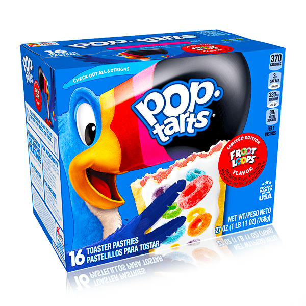 Poptarts Frosted Fruit Loops Limited Edition 16 Pack