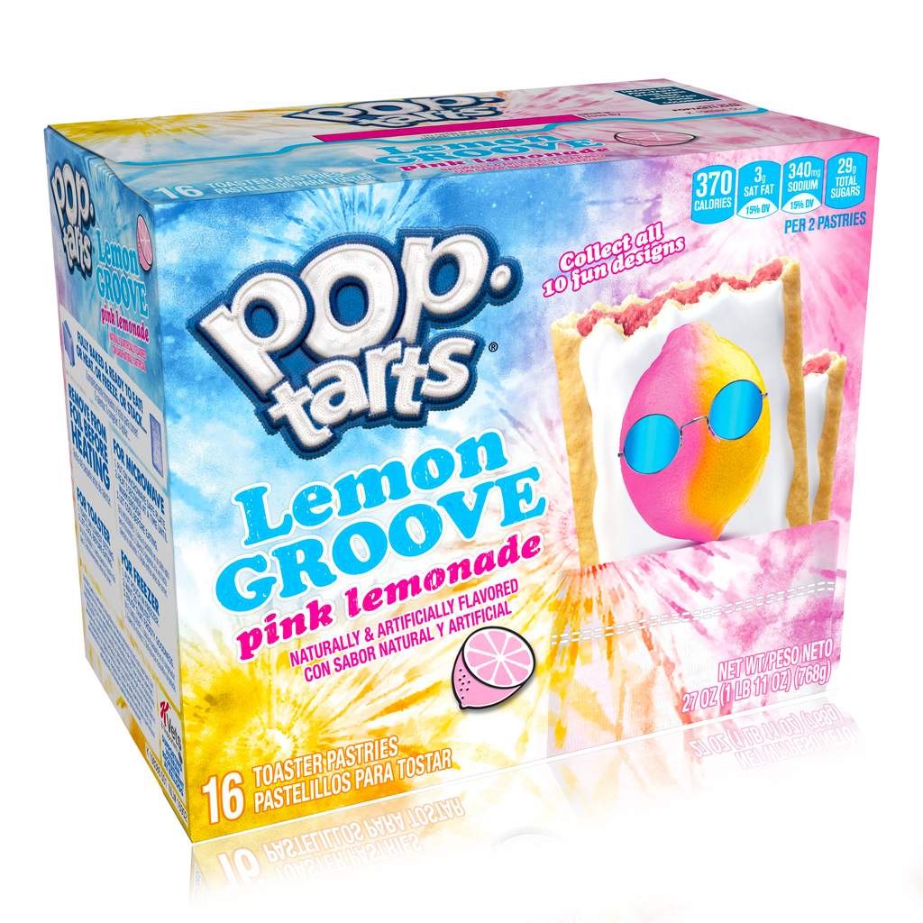 Poptarts Lemon Groove Pink Lemonade Limited Edition 16 Pack