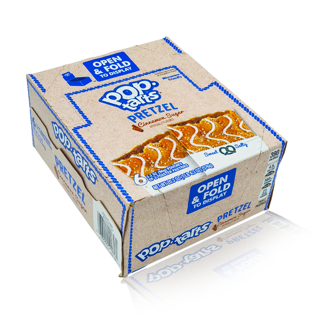 Poptarts Pretzel Cinnamon Sugar 6 Pack