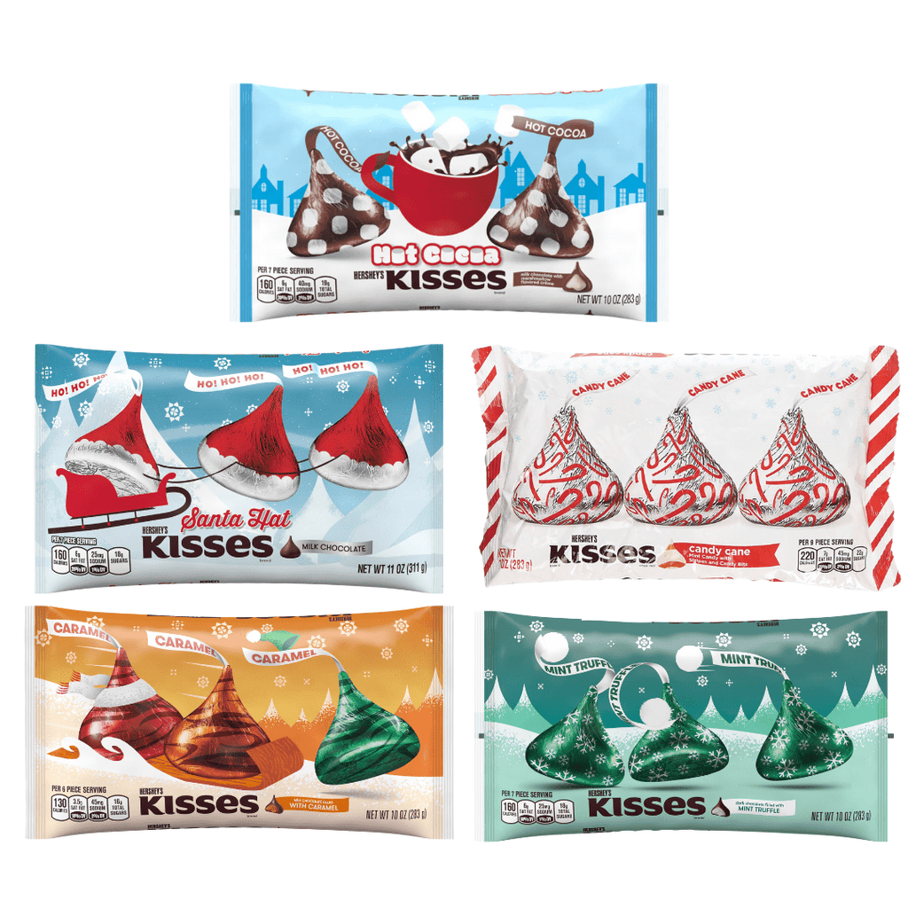 Hershey's Kisses Assorted Flavours Large Bags