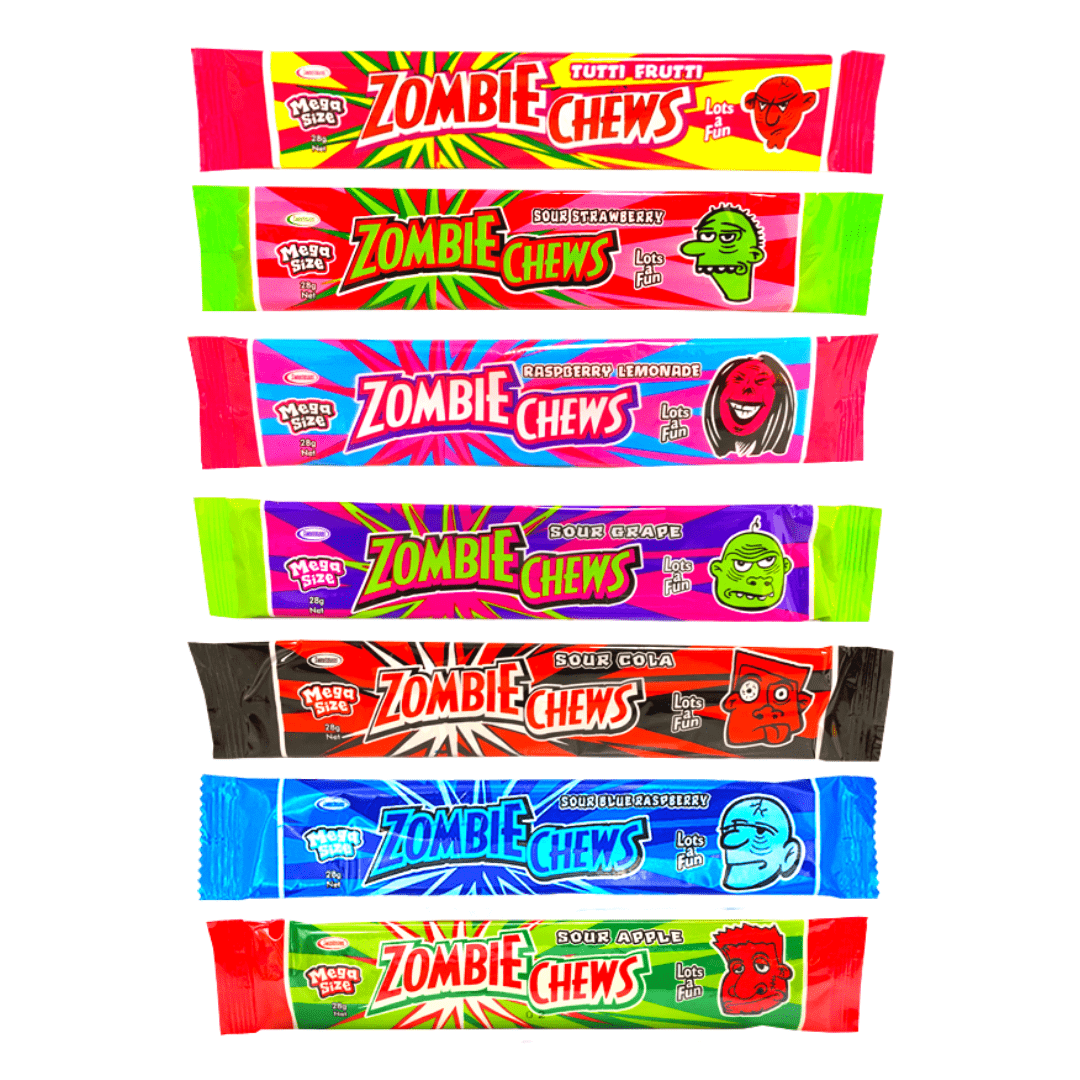 Zombie Chew Assorted Flavours – United Sweets