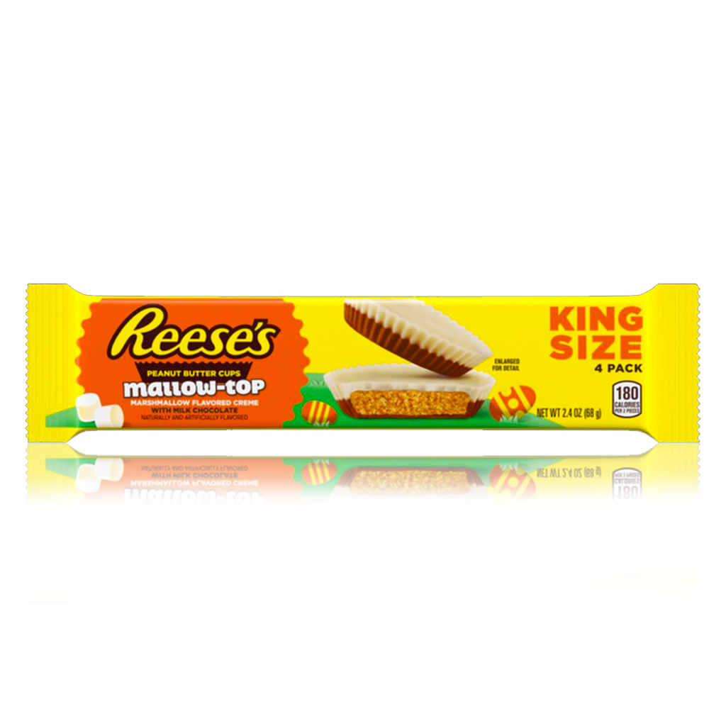 Reese's Peanut Butter Cup King Size Mallow Top 68g