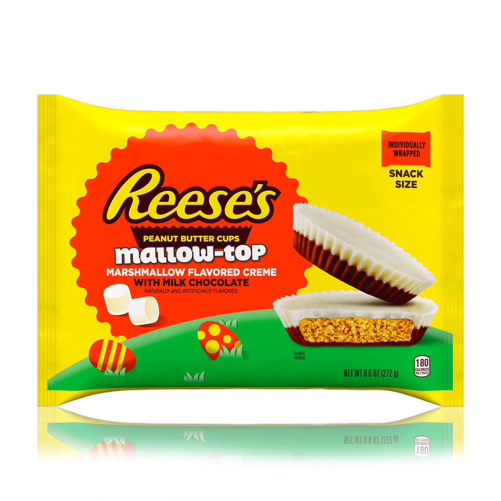 Reese's Peanut Butter Cup Mallow Top Large Bag 272g