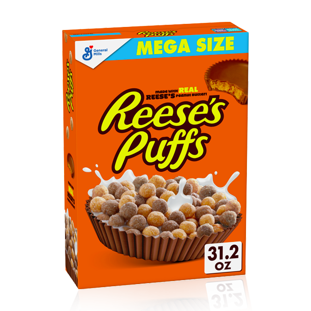 Reese's Puffs Cereal Mega Size 884g