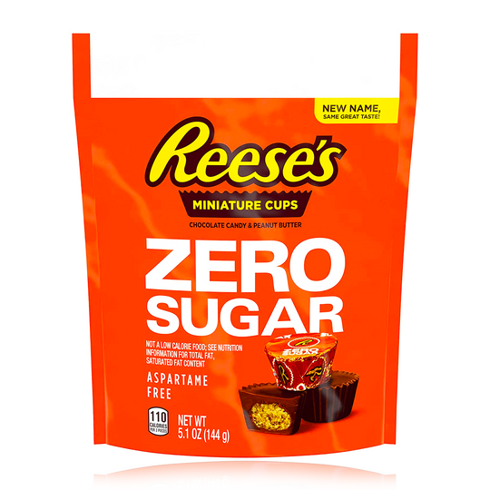 Reese's Miniatures Zero Sugar Bag 144g