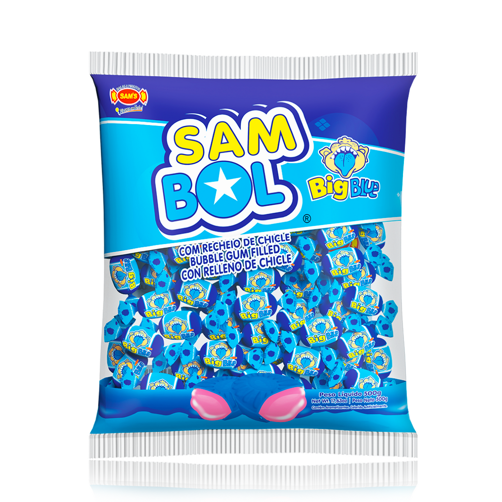 Sam Bol Blue Raspberry Candy 500g
