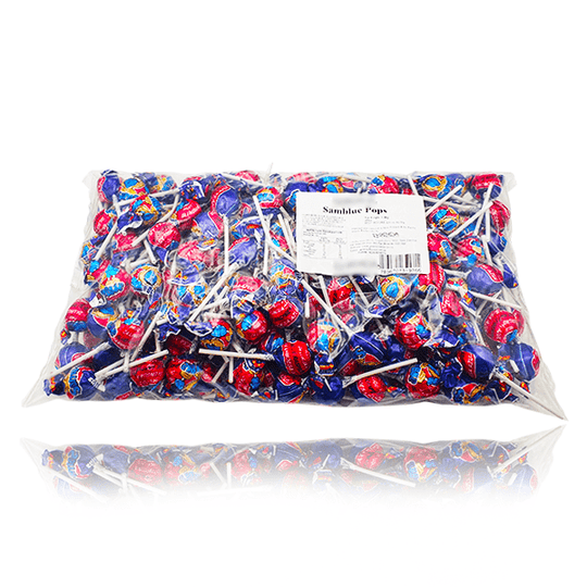 Samblue Pops Lollipops Bag 200 Pieces 2.4kg