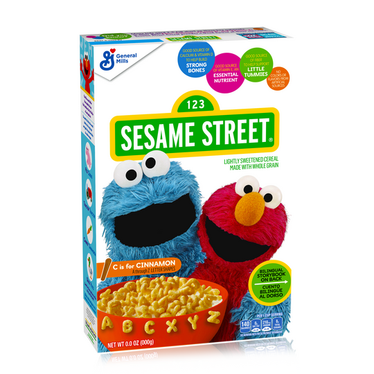Sesame Street C Is For Cinnamon Limited Edition Cereal 340g