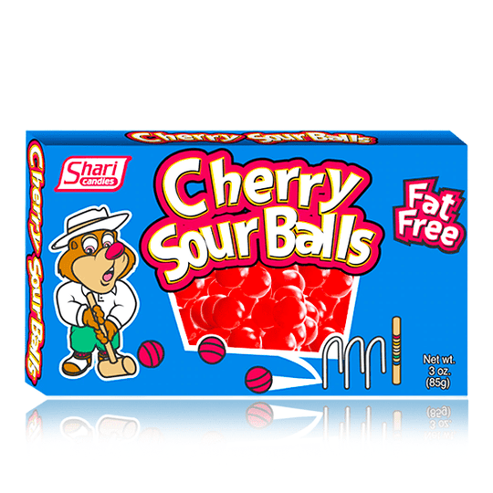 Shari Sour Cherry Balls Theatre Box 88g