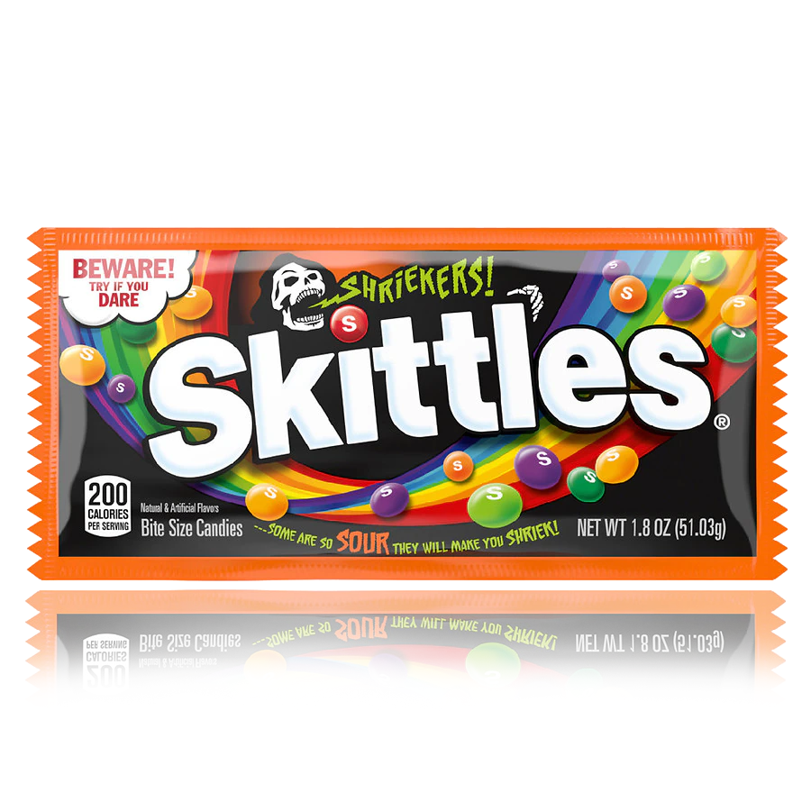 Skittles Shriekers Halloween Edition 51g