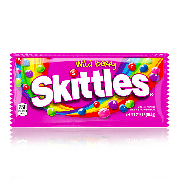 Skittles Wild Berry 61.5g - Dated