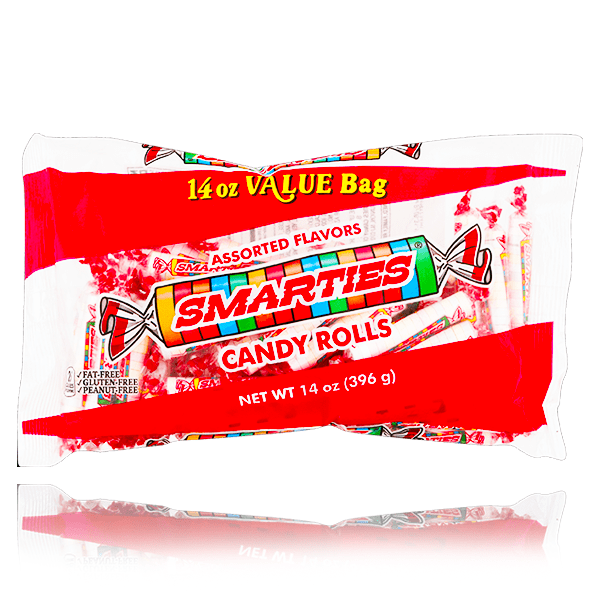 Smarties Original Candy Rolls Large Bag 396g