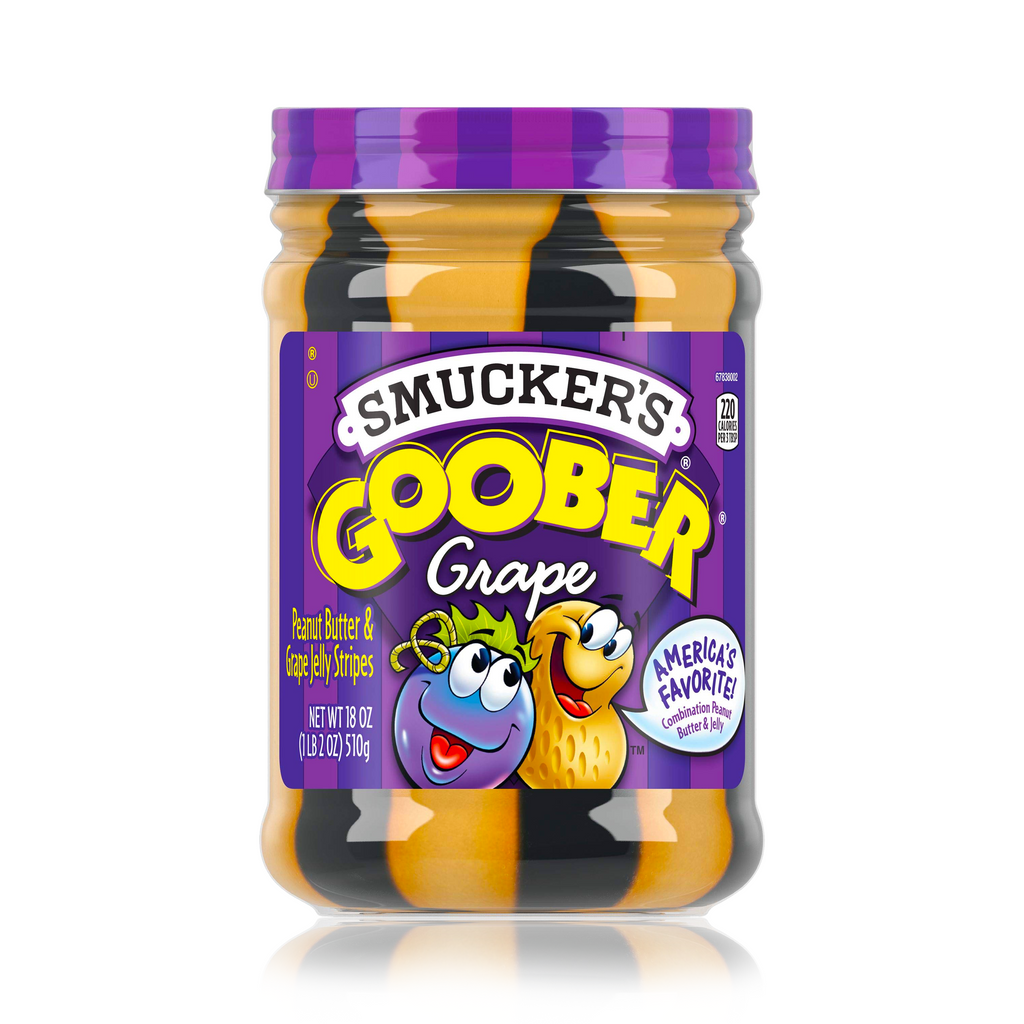 Smuckers Goober Peanut Butter And Grape Spread 510g