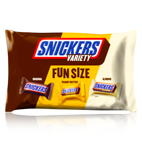 Snickers Variety Pack Fun Size Bag 294g