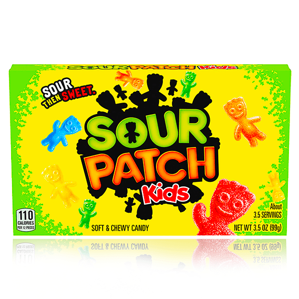 Sour Patch Kids Theatre Box 99g (Made in Canada) BEST BEFORE: 03/2025