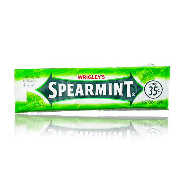 Wrigley's Spearmint Chewing Gum Stick