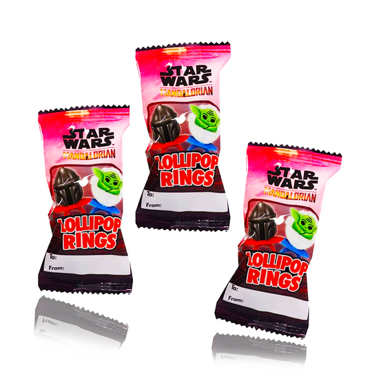 Star Wars Mandalorian Lollipop Rings Single Piece