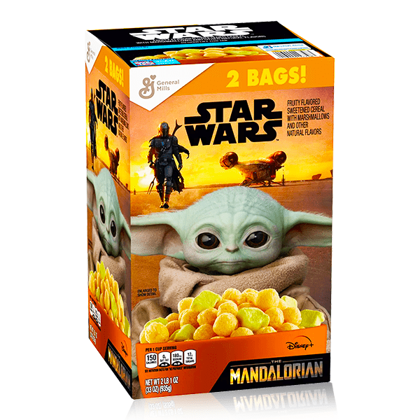 Star War Limited Edition Mandalorian 2 Bags Pack Xl Cereal 935g